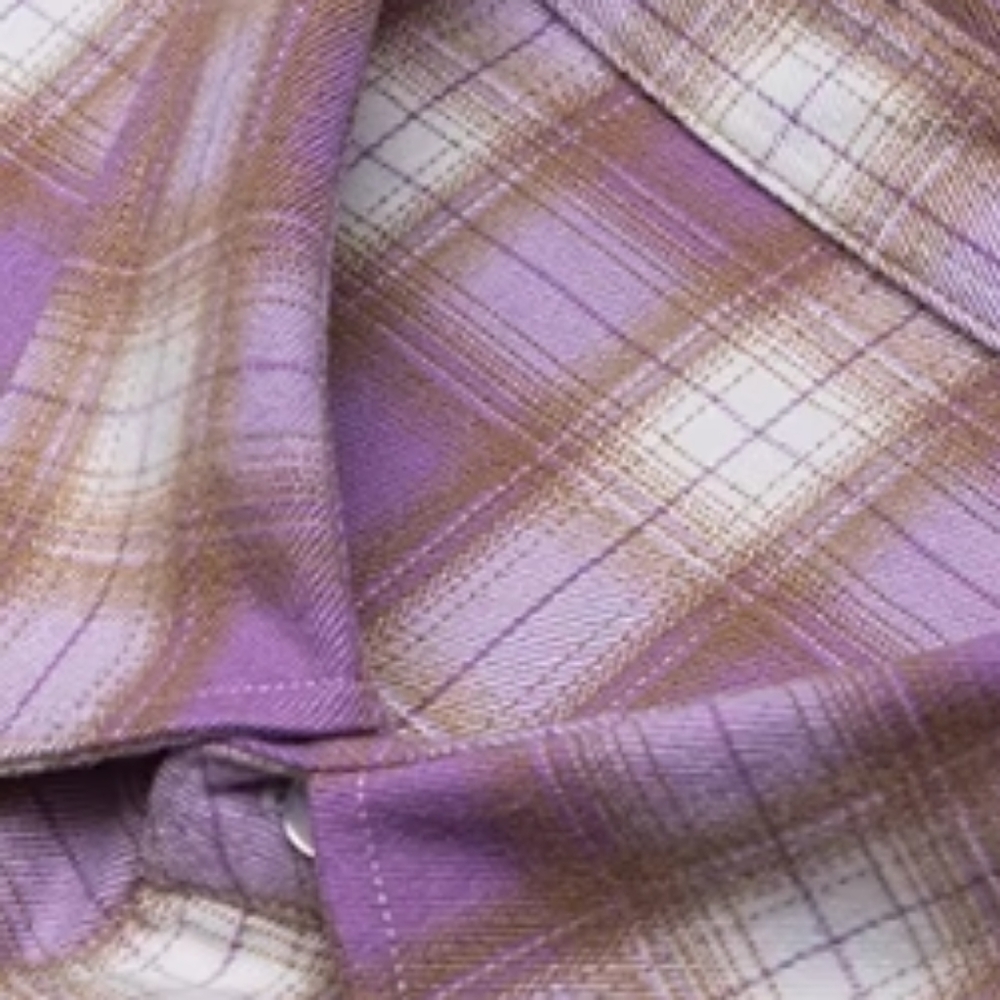 Plaid Pocket Long Sleeve Shirt - Picture 3 of 4
